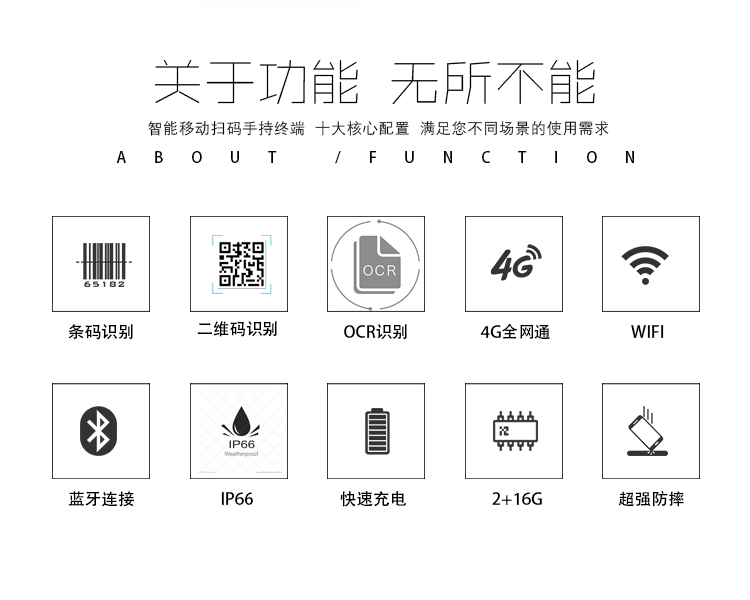 鸟鸟科技的OCR菜鸟手持终端的功能介绍图