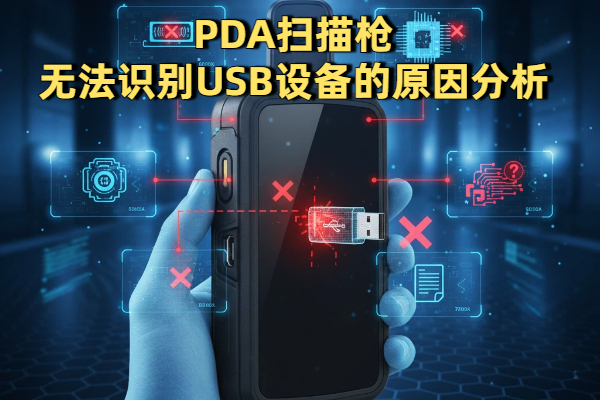 PDA扫描枪无法识别USB设备的原因分析与解决方案