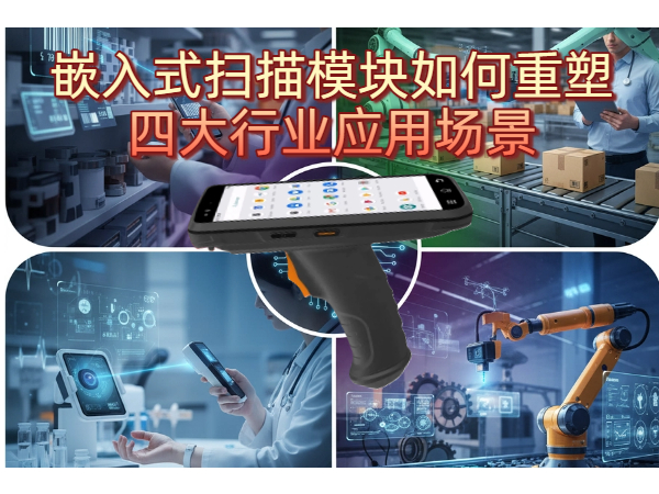 嵌入式扫描模块如何重塑四大行业应用场景