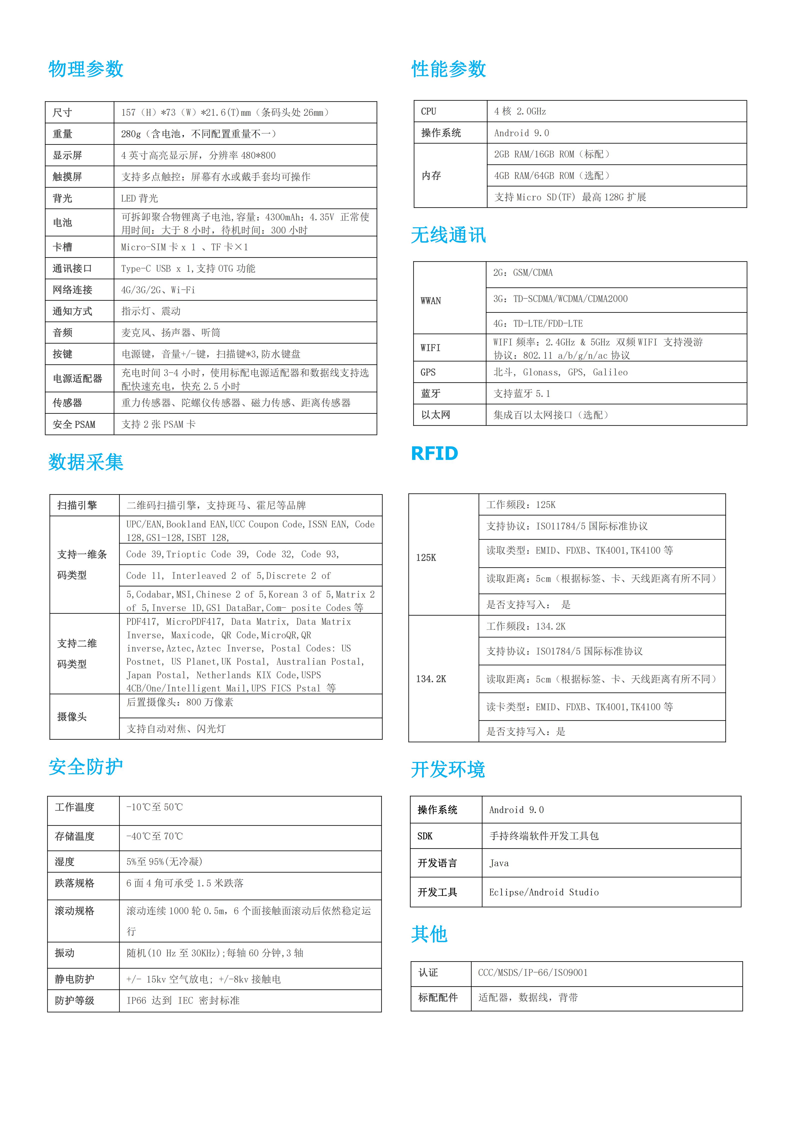 低频rfid手持终端_LF低频rfid读写识别手持终端PDA(图2)