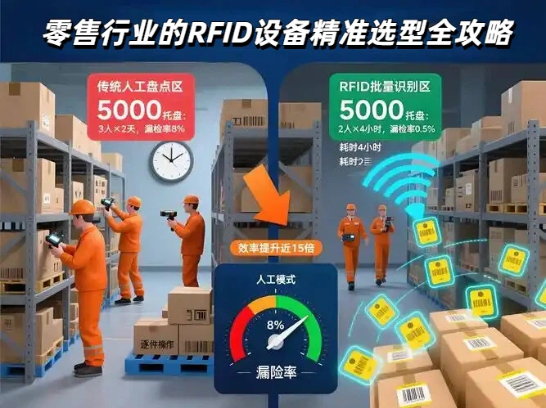别再瞎买RFID！零售行业的RFID设备精准选型全攻略