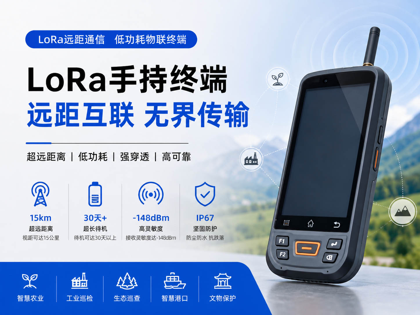 lora通信终端设备实拍图 lora通信终端设备实拍图