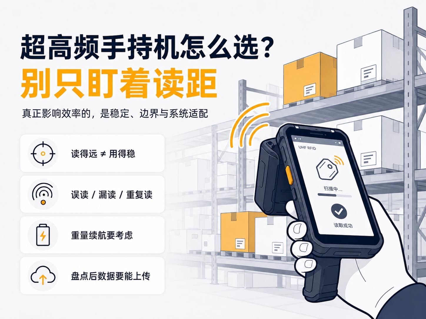 超高频手持机选型参考图