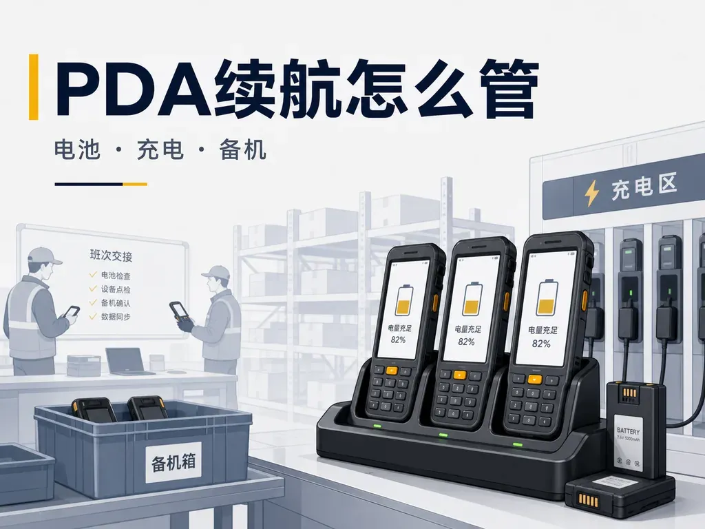 工业PDA多班次使用时，电池和充电管理怎么规划？