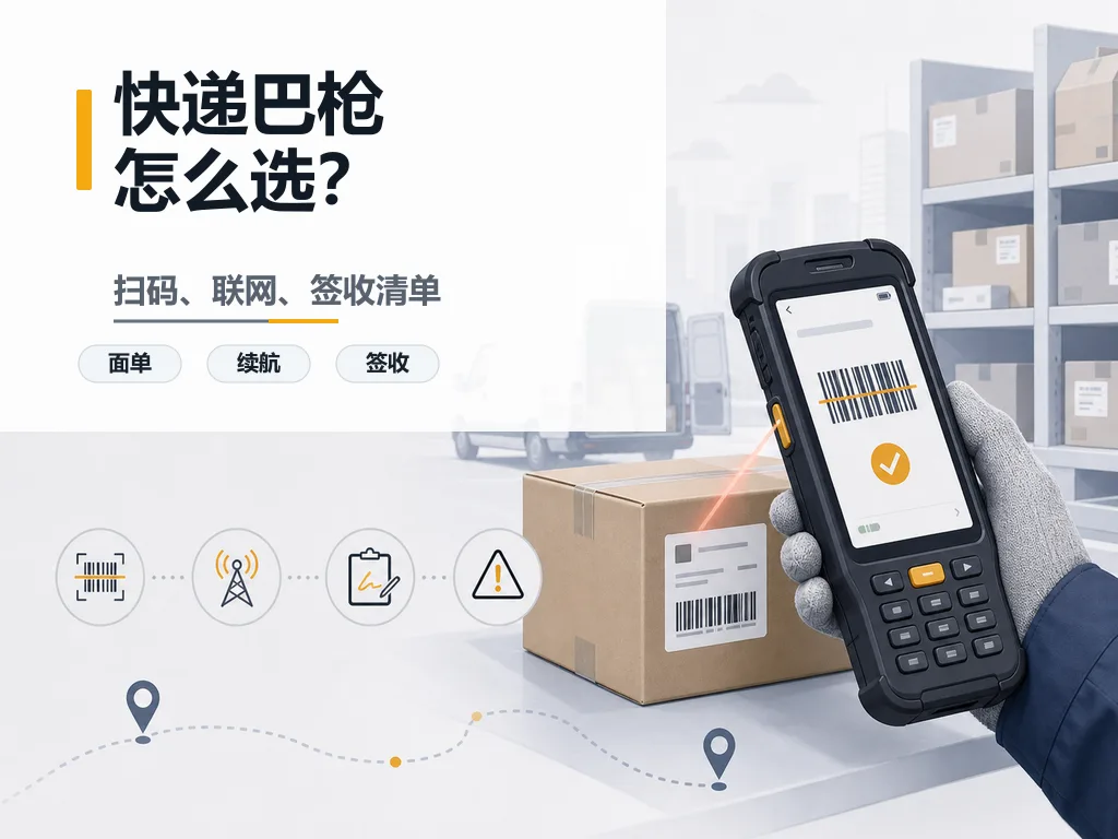 合格快递巴枪的特点