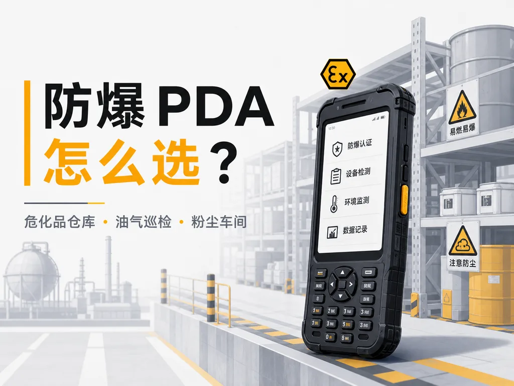 防爆PDA手持终端怎么选？危化品仓库、油气巡检和粉尘车间的选型要点