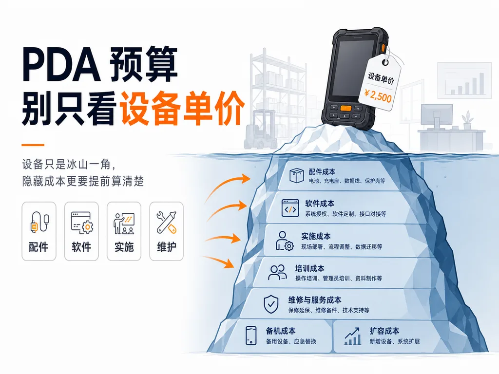 项目采购PDA手持机不能只看单价？还有哪些隐性成本要提前算