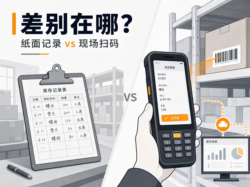 使用手持PDA管理仓库和传统仓储有什么不一样？
