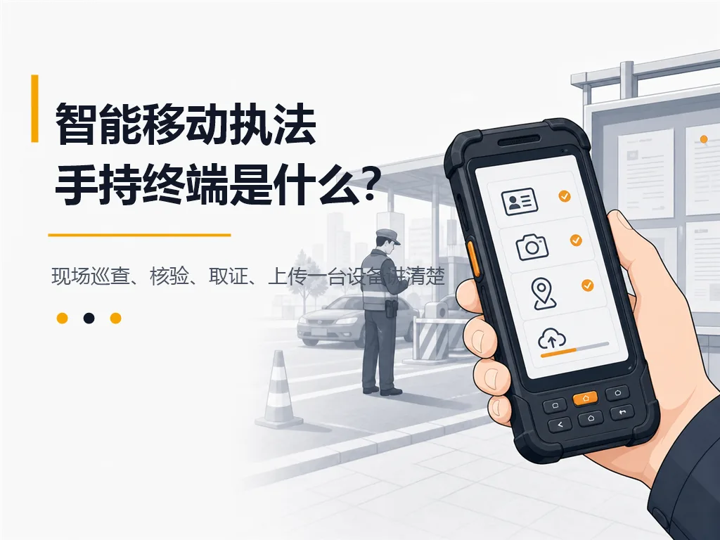 智能移动执法手持终端是什么？有哪些功能？