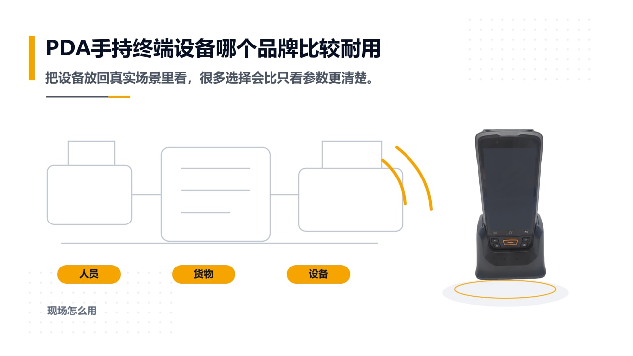 PDA手持终端设备哪个品牌比较耐用的现场使用场景示意图 PDA手持终端设备哪个品牌比较耐用的现场使用场景示意图