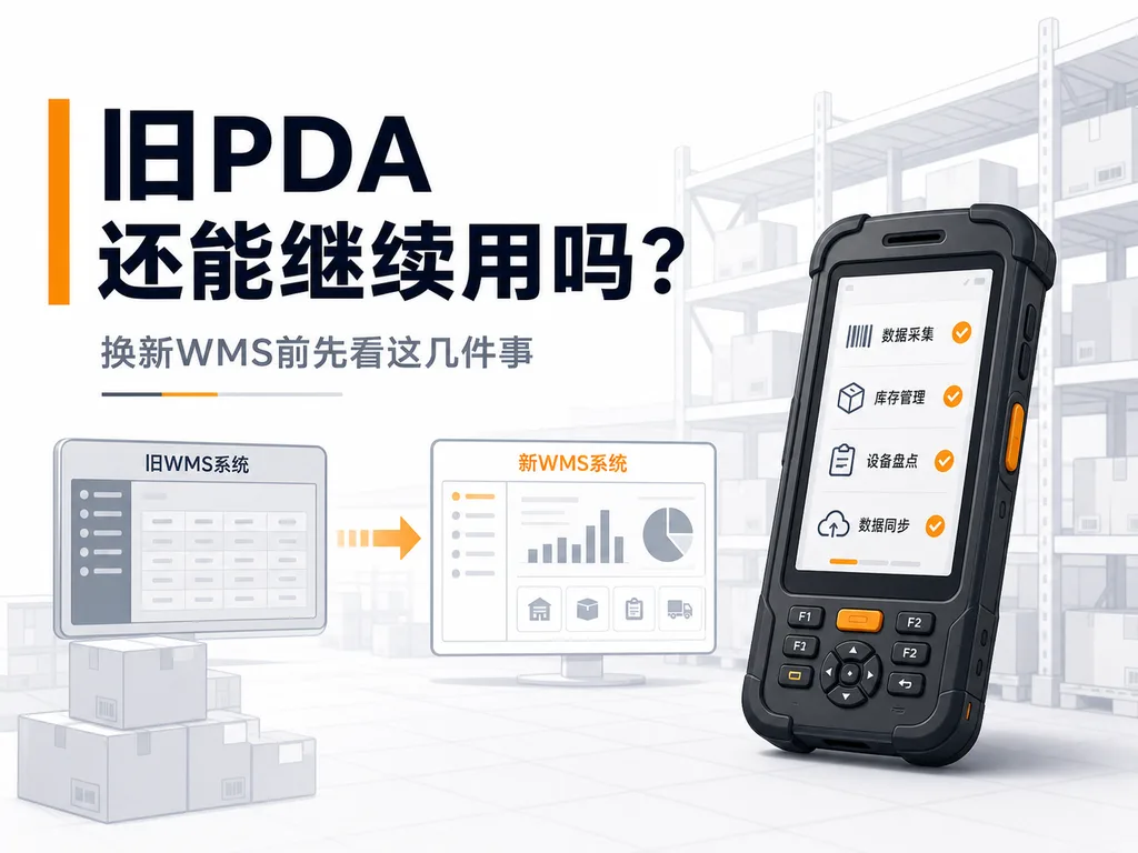 旧系统准备更换新的WMS系统，原来的PDA手持机还能继续用吗？
