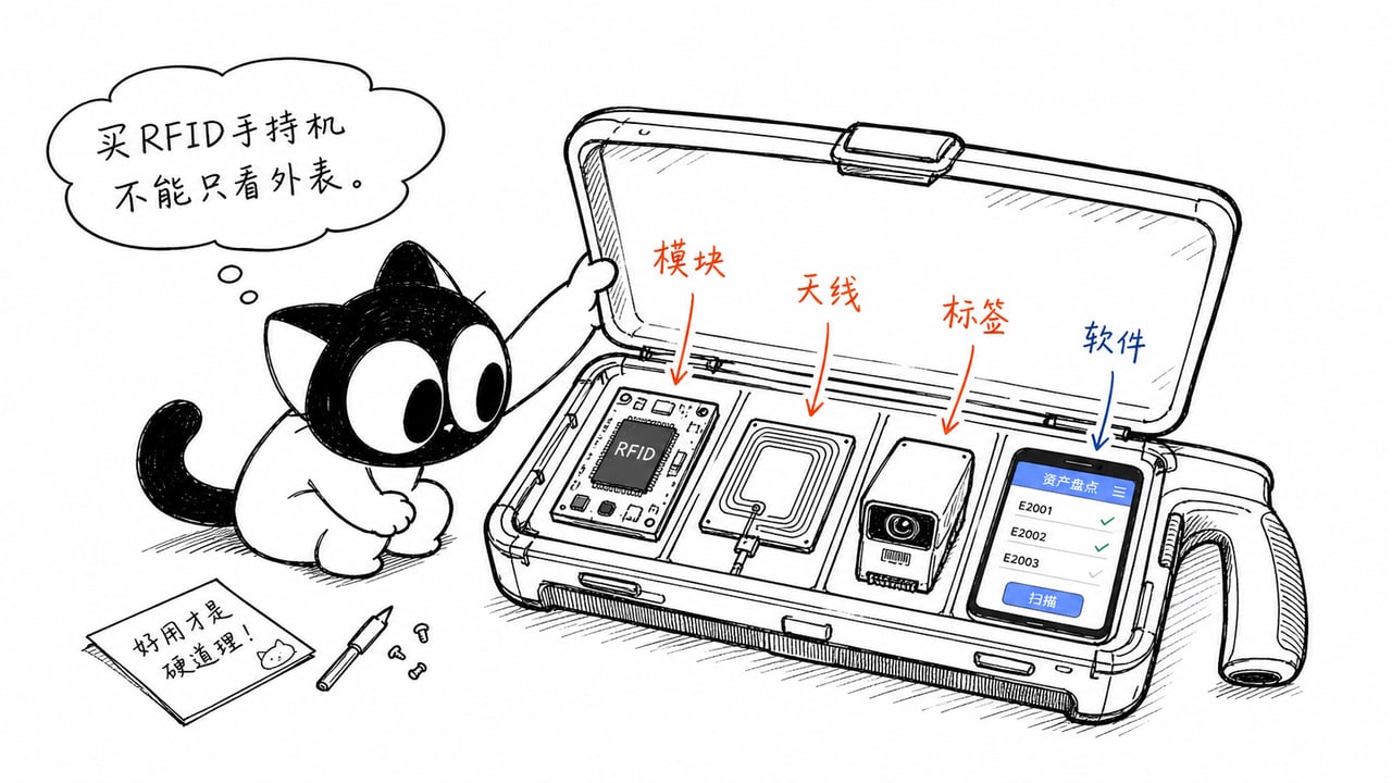 采购RFID手持机别只看外观示意图 采购RFID手持机别只看外观示意图