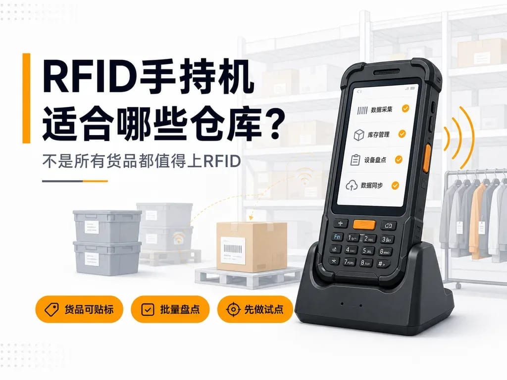 RFID手持机适合哪些仓库？不是所有货品都值得上RFID