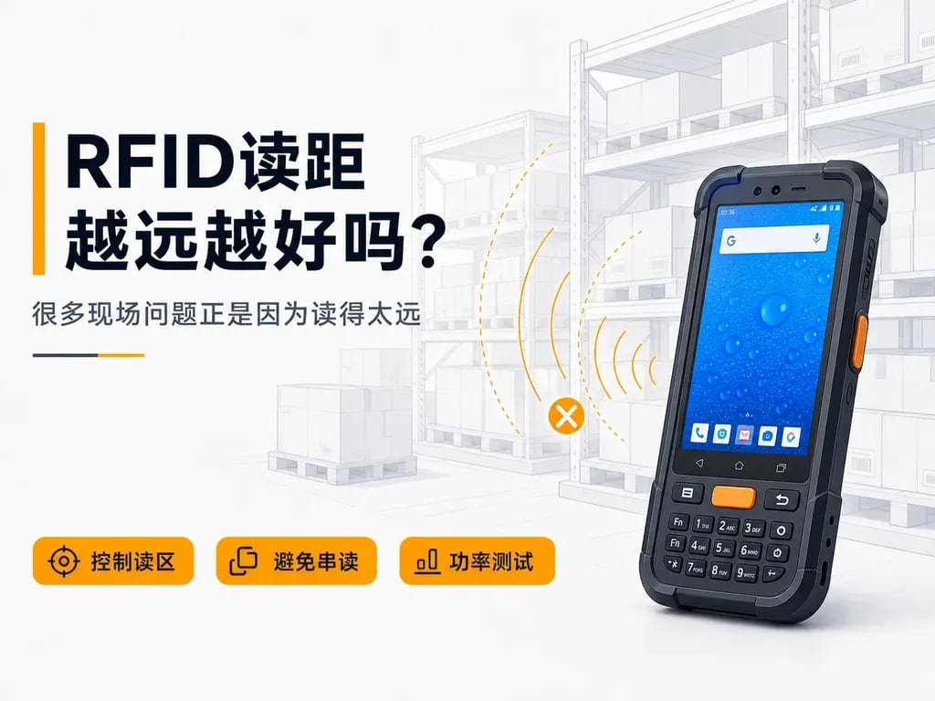 RFID手持机读距越远越好吗？很多现场问题正是因为读得太远