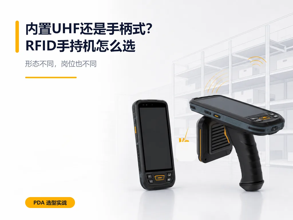 内置超高频手持机与外置手柄式超高频RFID手持机的区别