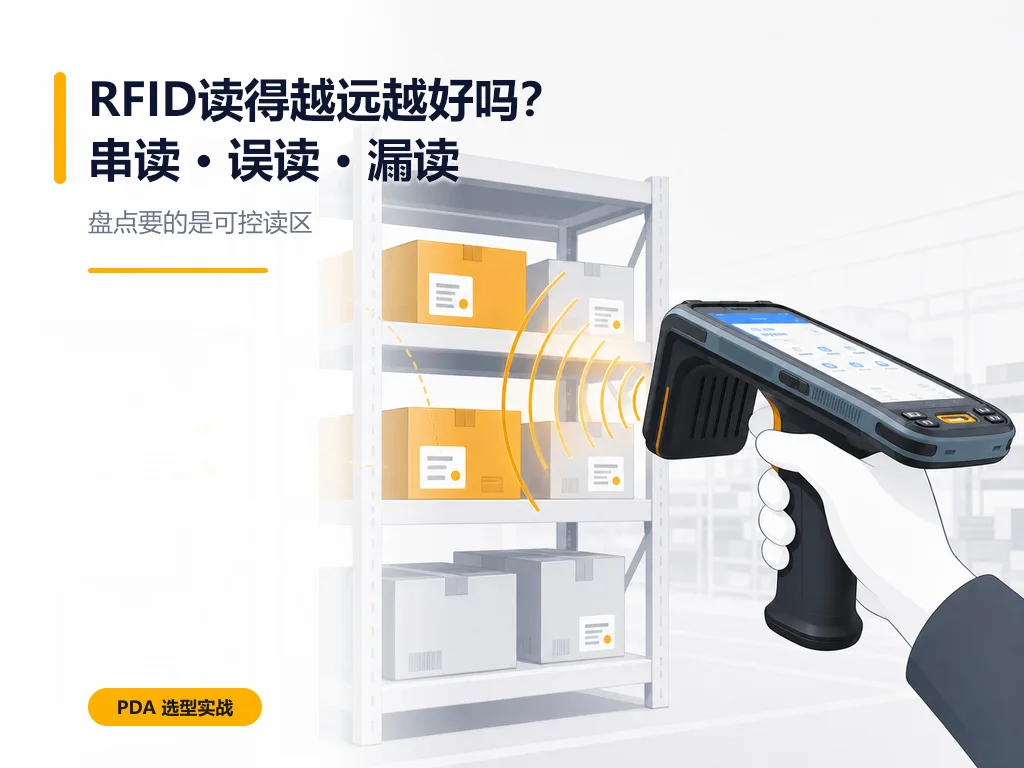 RFID读得越远越好吗？仓库盘点中的串读、误读和漏读问题