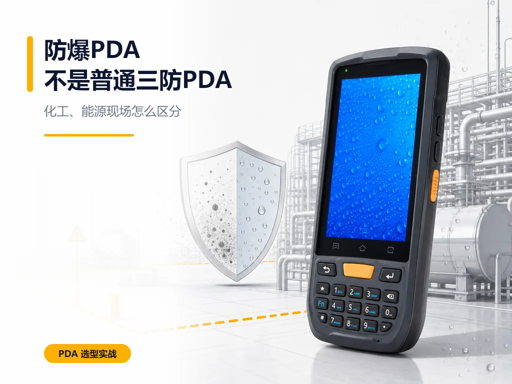 防爆PDA和普通三防PDA不是一回事：化工、能源现场怎么区分