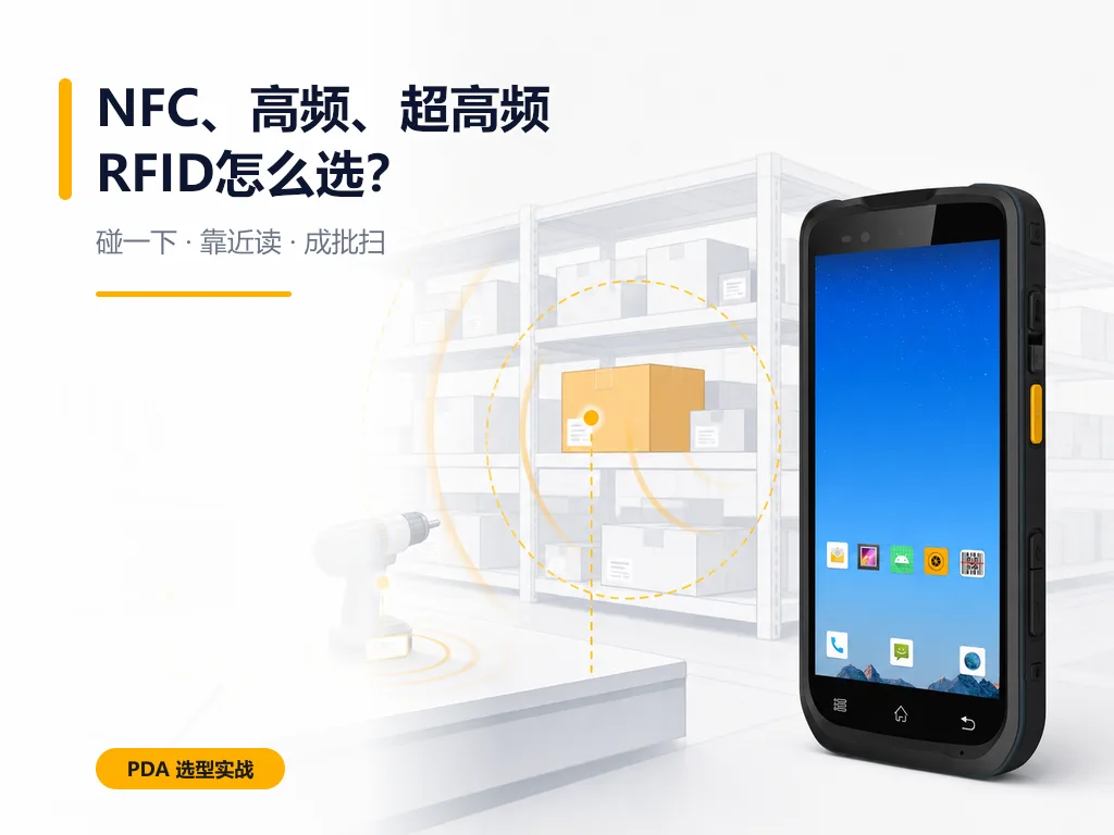 NFC、高频RFID和超高频RFID怎么选？NFC近场刷卡与RFID批量盘点的区别