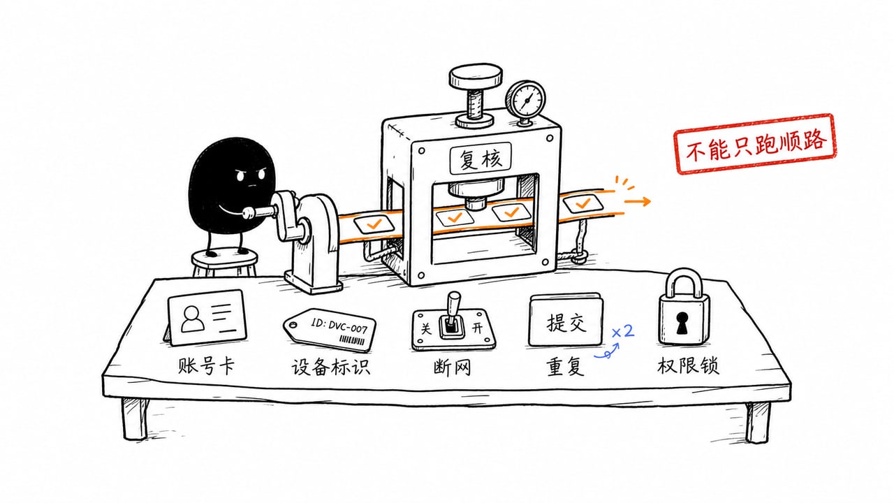电力巡检系统联调使用真实账号设备和异常场景的示意图 电力巡检系统联调使用真实账号设备和异常场景的示意图