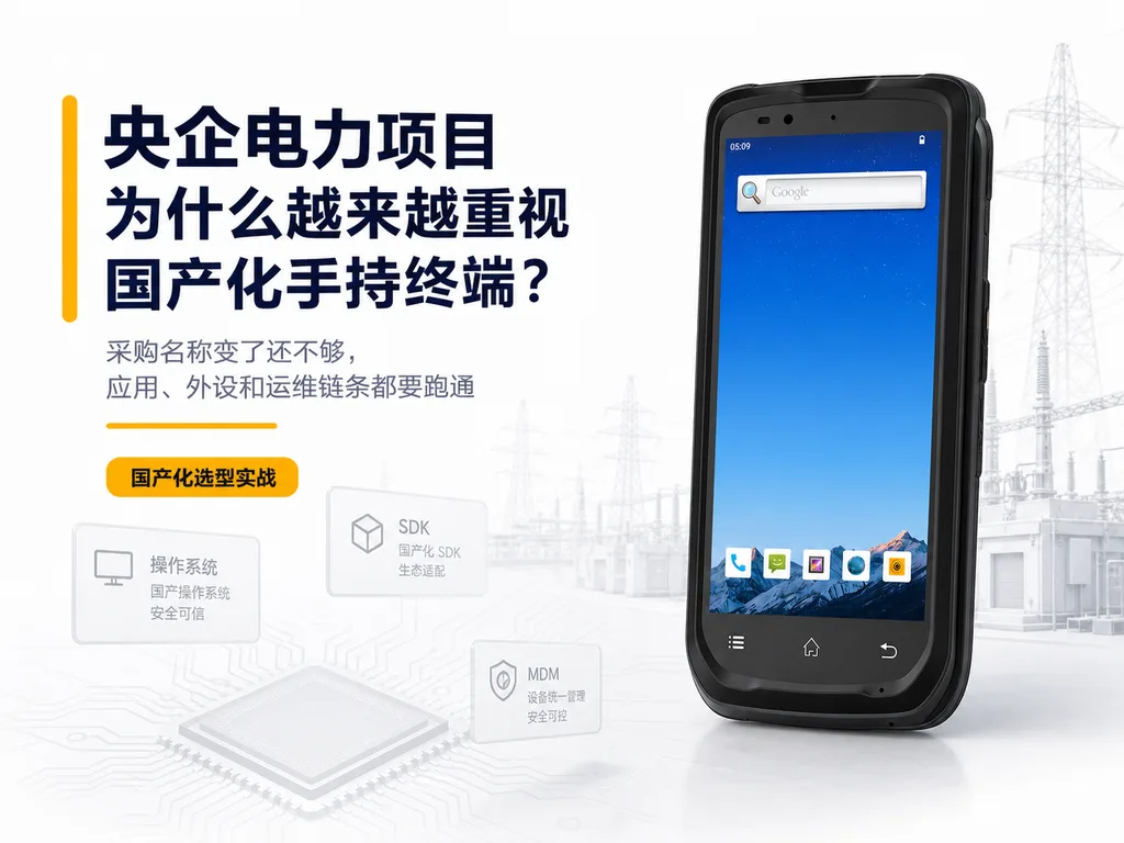 央国企电力项目为什么越来越重视国产化手持终端？