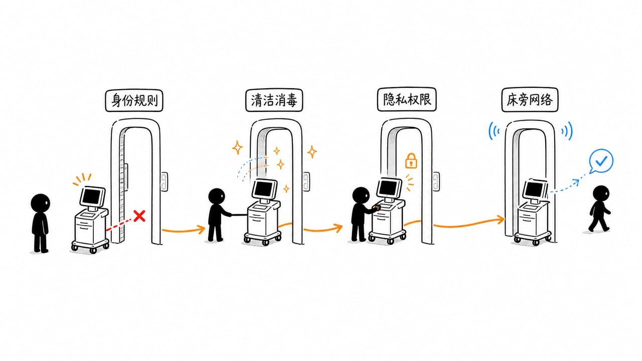 医疗PDA与普通手持终端在身份规则消毒隐私和无线连续性上的差异