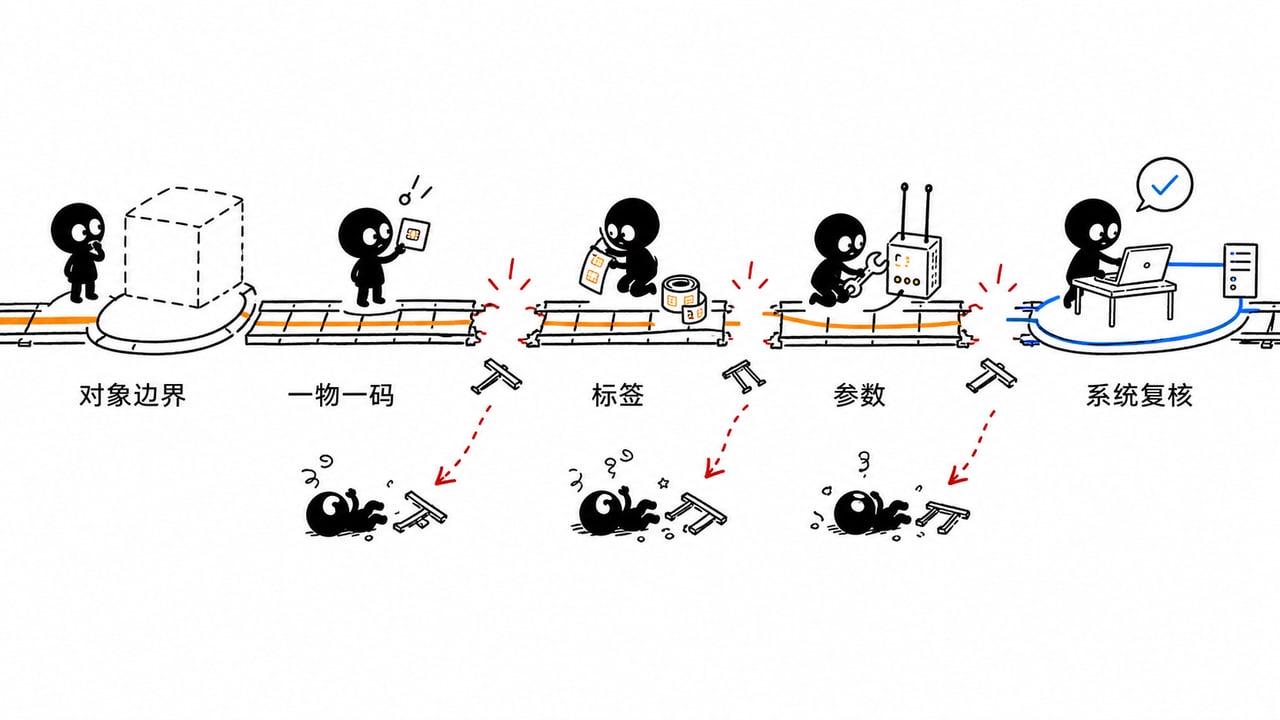 RFID落地前从对象编码标签位置读写策略到系统复核的准备链 RFID落地前从对象编码标签位置读写策略到系统复核的准备链