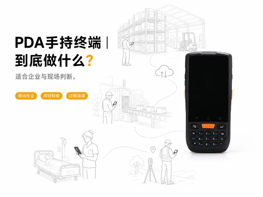 PDA手持终端到底是做什么的，适合哪些企业使用？