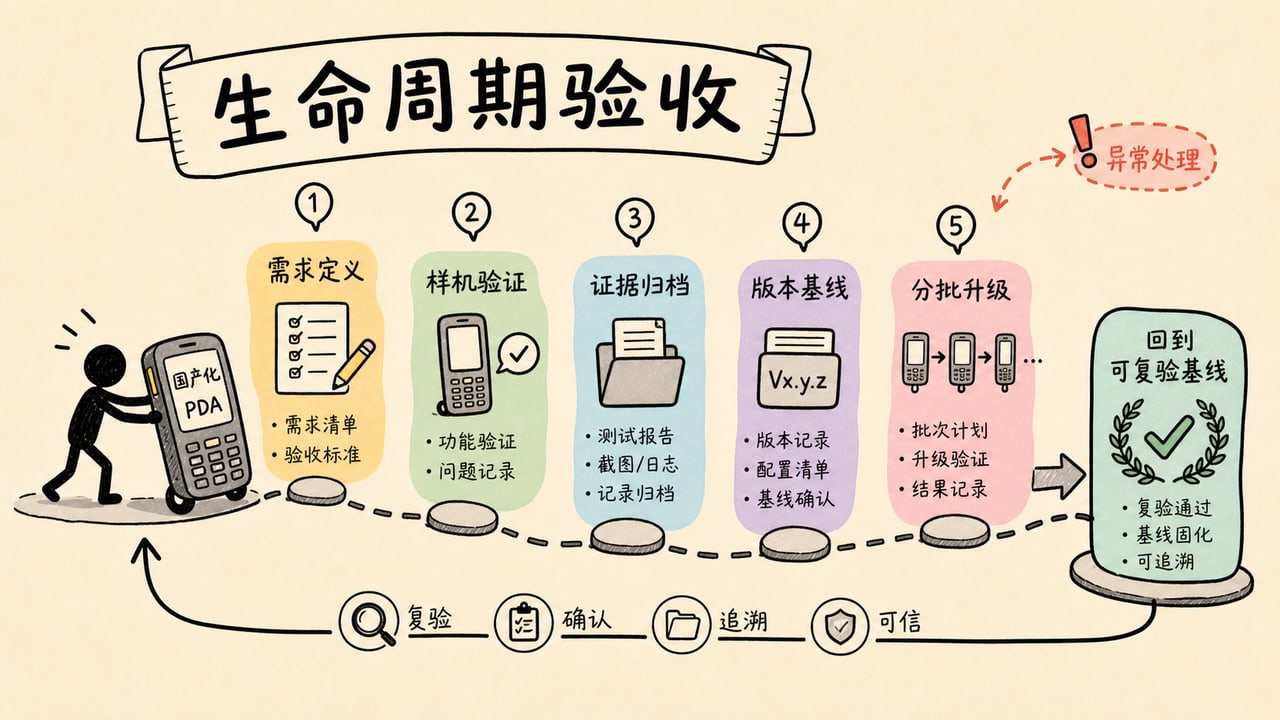 国产化PDA从需求定义样机验证证据归档到分批升级形成生命周期闭环