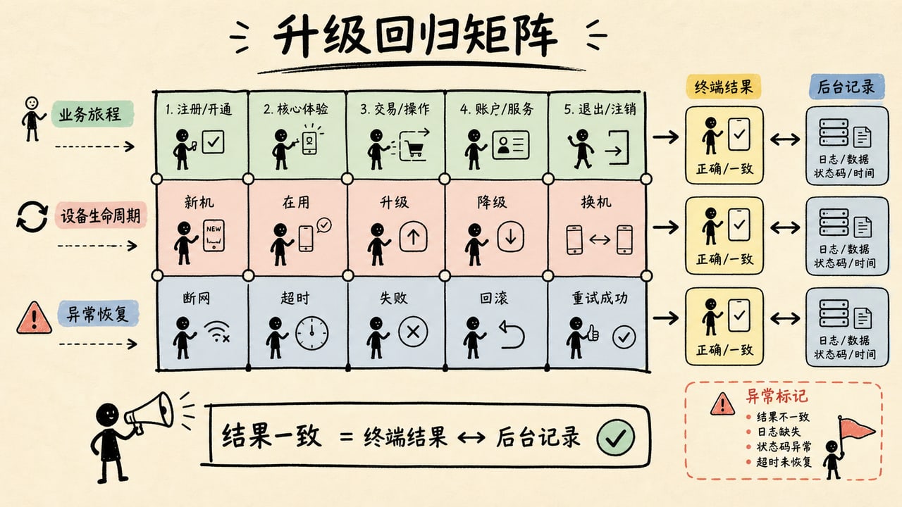 Android工业PDA回归清单交叉覆盖业务旅程设备生命周期与异常恢复 Android工业PDA回归清单交叉覆盖业务旅程设备生命周期与异常恢复
