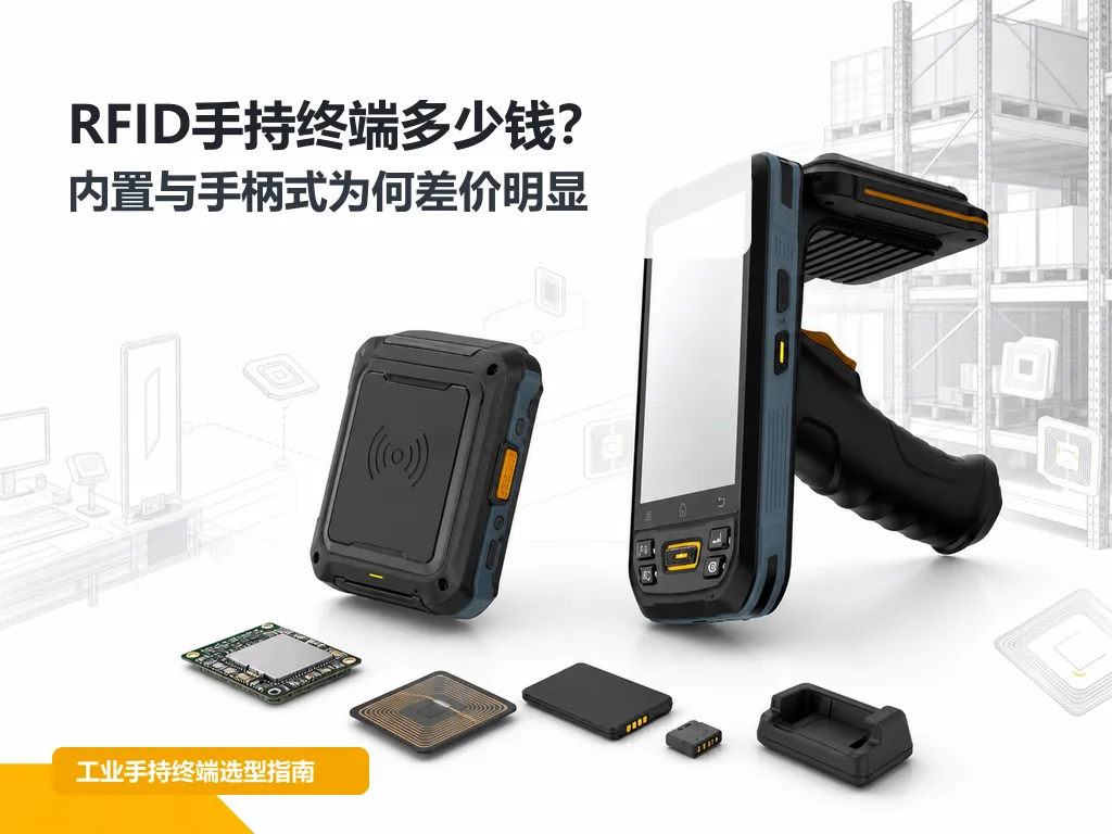 RFID手持终端多少钱，内置和手柄式为何差价明显？