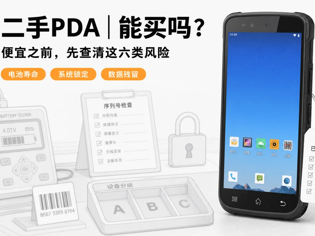 二手PDA能买吗？二手PDA购机风险、验机经验分享