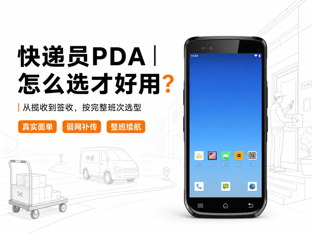 快递员用的PDA手持终端怎么选？有什么推荐？