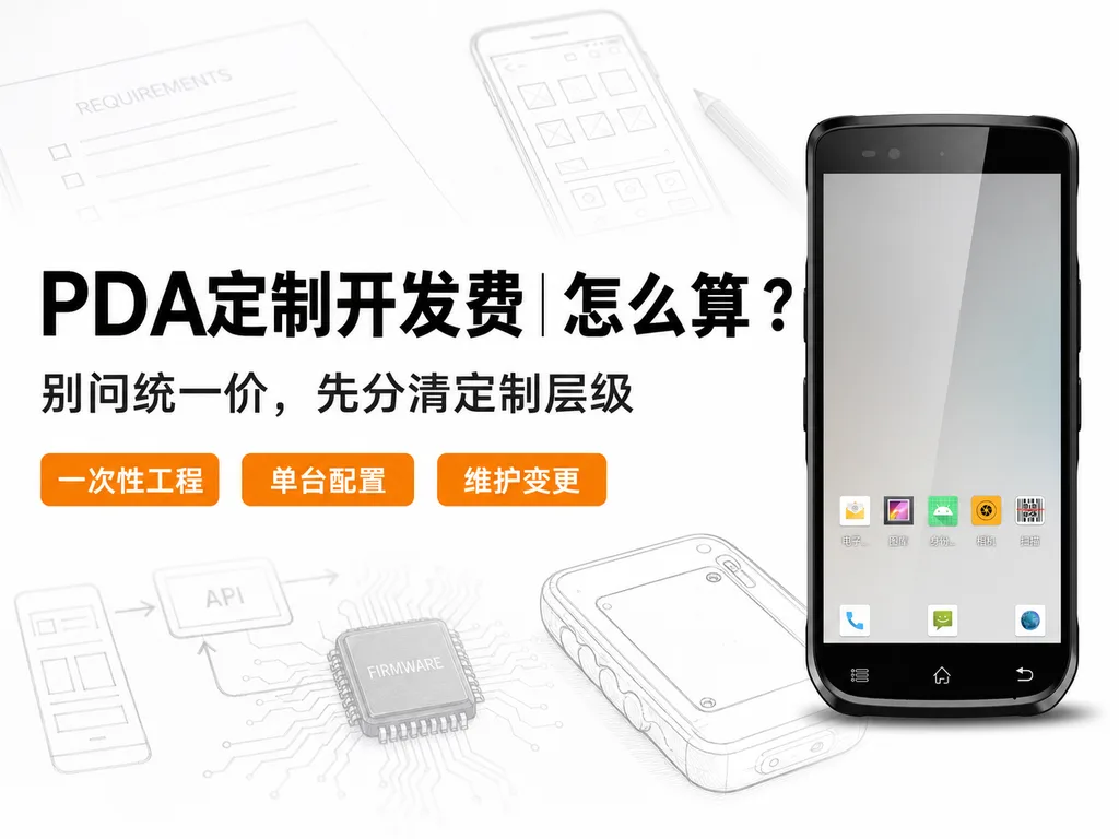 手持PDA定制开发费多少钱？定制费用构成与报价