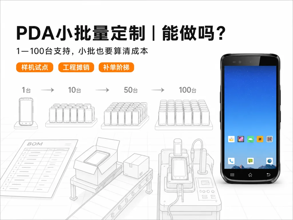 PDA手持机定制小批量（100台以内）能做吗？