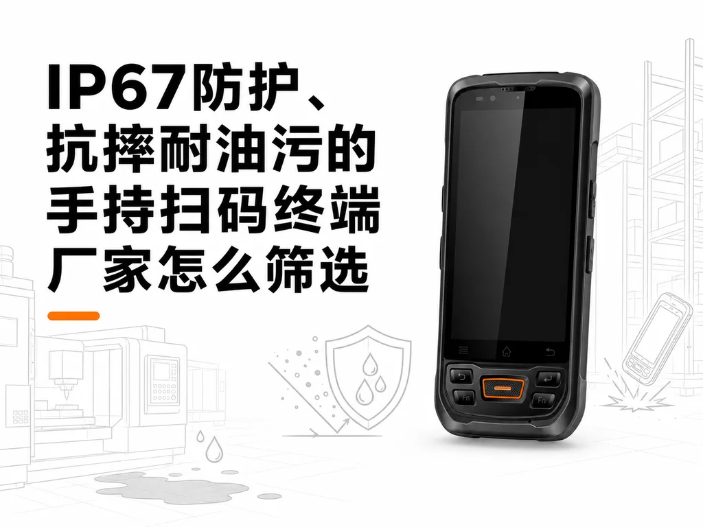 IP67防护、抗摔耐油污的手持扫码终端厂家怎么筛选
