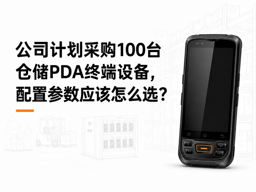公司计划采购100台仓储PDA终端设备，配置参数应该怎么选？