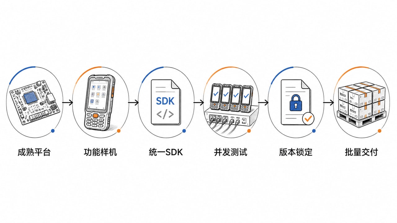 多功能PDA定制厂家从成熟平台功能样机统一SDK并发测试到版本锁定和批量交付的证据链 多功能PDA定制厂家从成熟平台功能样机统一SDK并发测试到版本锁定和批量交付的证据链