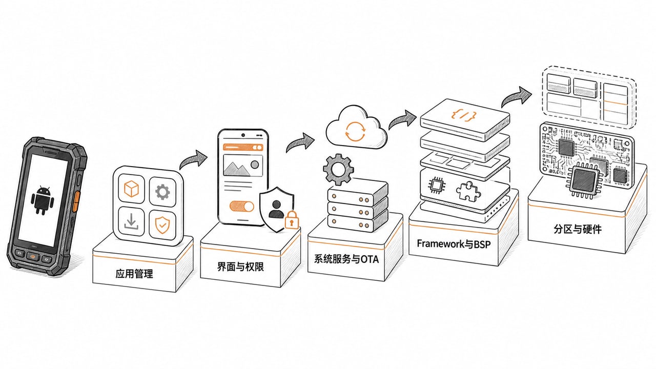 PDA手持机ROM定制从应用层管理到系统服务BSP驱动和分区修改的深度分层 PDA手持机ROM定制从应用层管理到系统服务BSP驱动和分区修改的深度分层