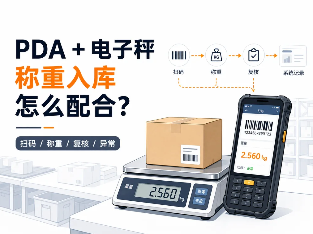 PDA和电子秤怎么配合?称重入库分拣复核处理方法 PDA和电子秤怎么配合?称重入库分拣复核处理方法