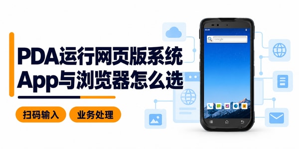 关于PDA手持终端能运行网页版业务系统的方案